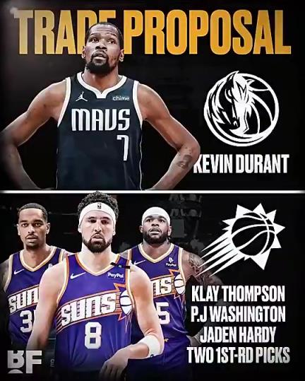 和歐文濃眉組三巨？美媒：獨(dú)行俠可用克萊+PJ+哈迪+倆首輪換KD-